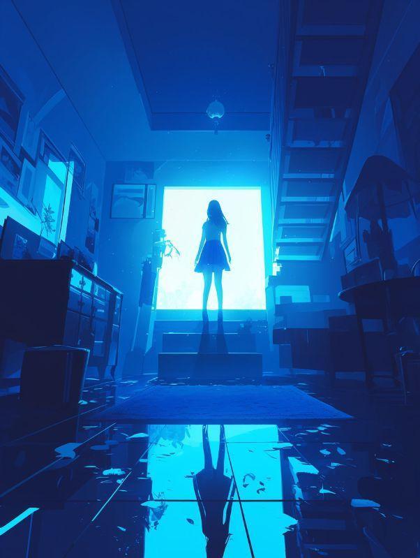 被冰封了500年的少女